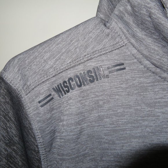 University of Wisconsin Colosseum Zip Up Jacket Medium M - Picture 3 of 5